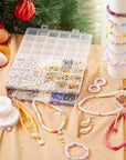11000 Pcs Clay Beads for Bracelet Making Kit, 48 Colors Flat round Polymer Clay Beads, Friendship Bracelet Kit Heishi Beads for DIY Jewelry Making, Crafts Gift for Girls Teen Ages 6-12