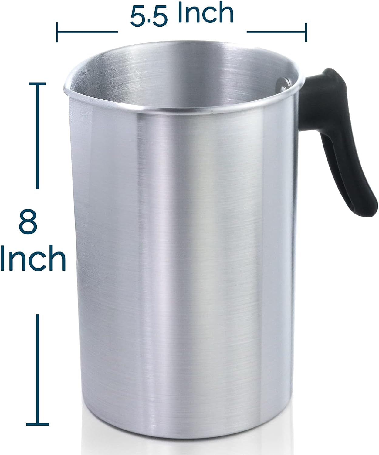 Candle Making Pouring Pot 101Oz, Large Double Boiler Wax Melting Pot, Dripless Pouring Pitcher Soy Wax Melter