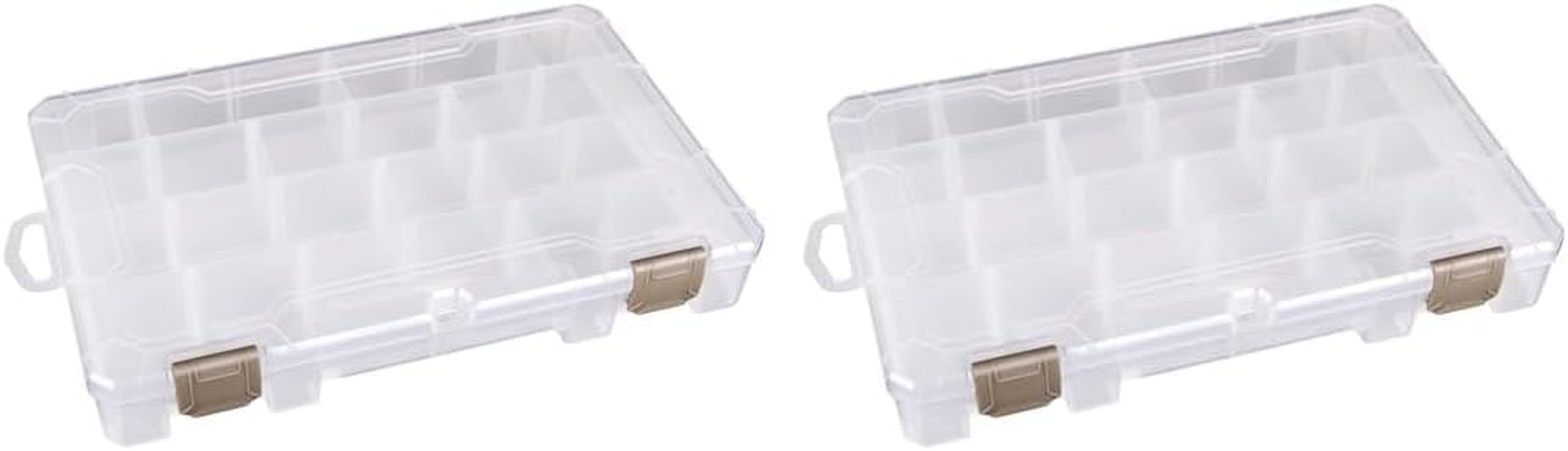 Floss Finder Box: Clear Sewing Organizer with 6 Compartments, 12 Dividers, Durable - Perfect for Embroidery Floss and Small Sewing Supplies Storage