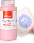 Film Resist,Latex Resist, for Pottery,Bisque or Greenware,Removable Water-Based Film,16 Fl Oz / 473 Ml