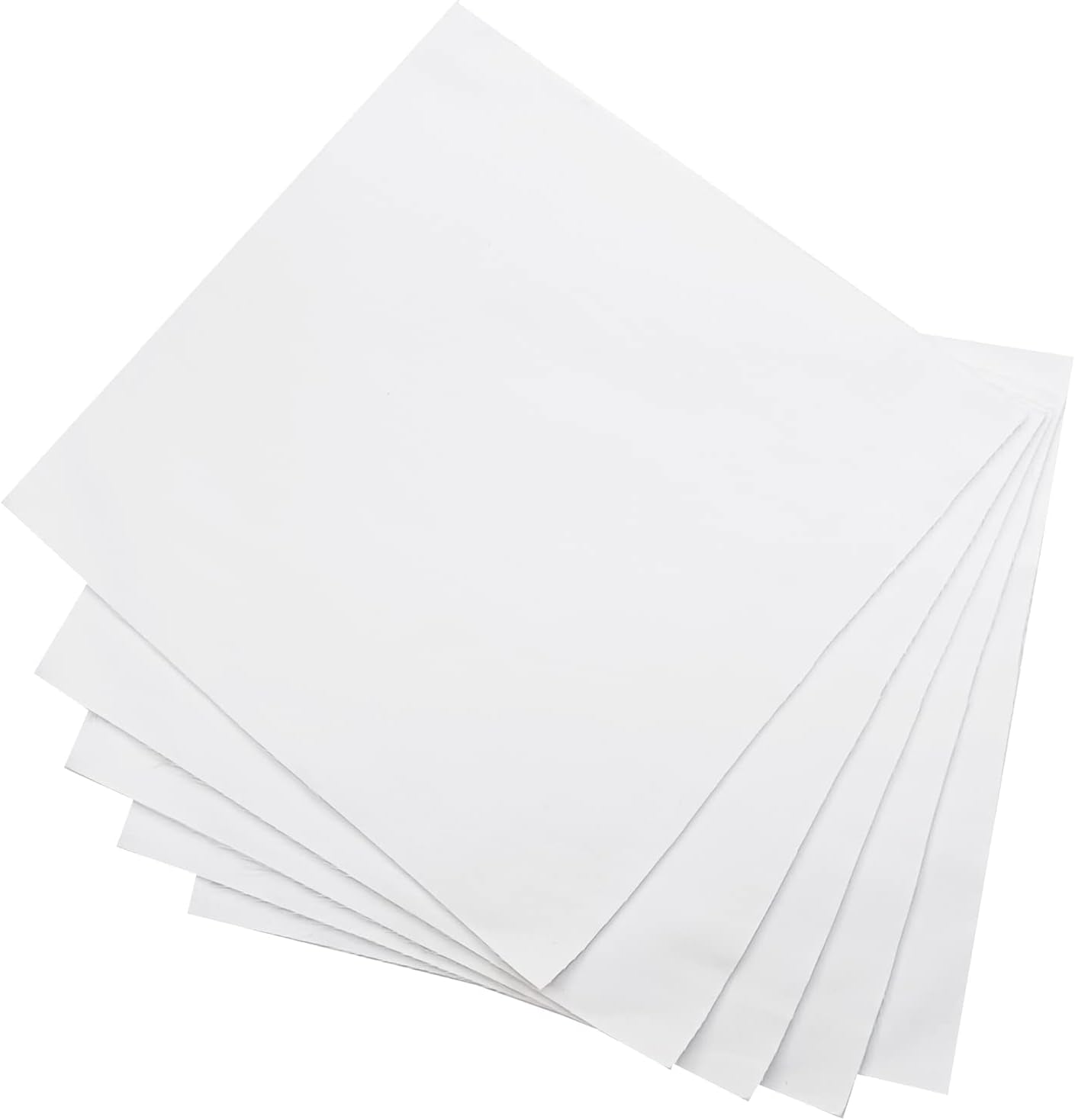 Pre-Cut Charm Packs Cotton Square Bundles 10"X10" 45 Pieces White
