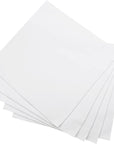 Pre-Cut Charm Packs Cotton Square Bundles 10"X10" 45 Pieces White