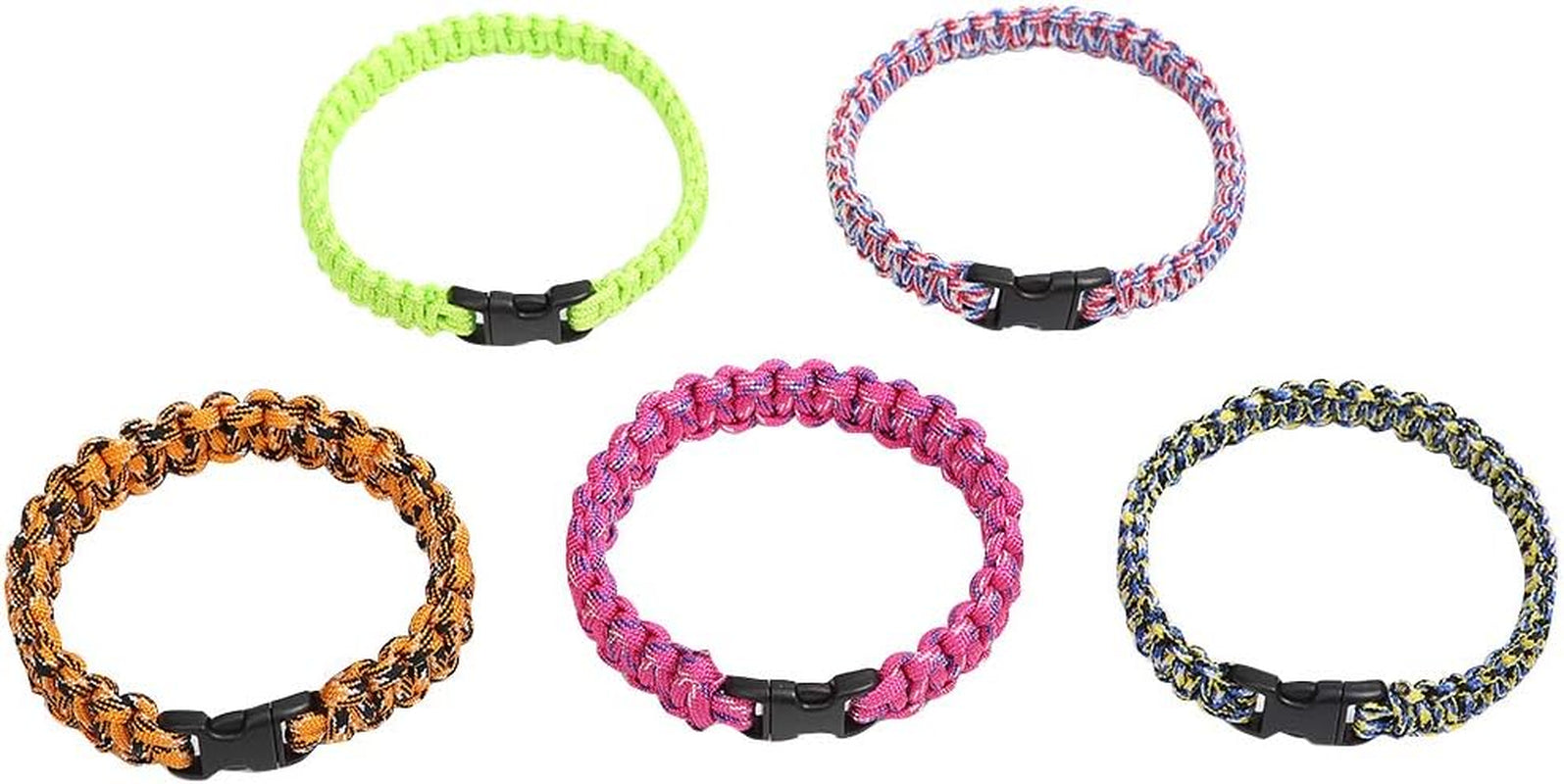 Adjustable Length Paracord Jig Bracelet Maker Wooden Frame-Paracord Braiding Weaving Craft Tool Kit, Wristband Maker