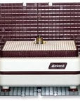 Waffle Grid 2-Pack - the Original Multi-Use Modular Grid System - Solid Bottom - Best Used for Cutting Glass, Catching Small Pieces, Contain Water, Put under Plants, Etc. - Made in USA