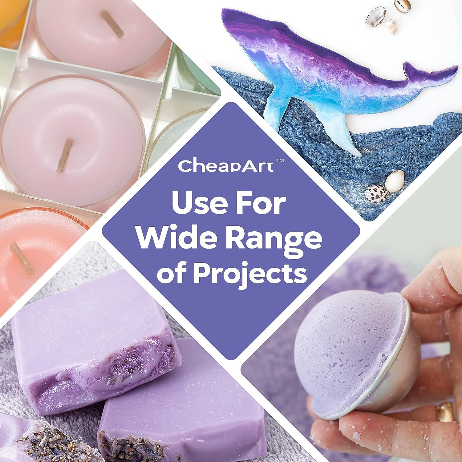 20 Colors Mica Powder for Epoxy Resin - 10G Each Bottle Shimmer Large Amount Pigment Powder Shimmer Cosmetic Grade Mica Powder for Soap Making, Lip Gloss, Candle Dye, Bath Bombs, Nails