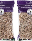 (26911) Spanish Moss Dried, Natural, 8 Ounces