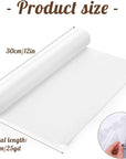 Tracing Paper Roll 12In X 25Yd, White Trace Paper Pattern Paper Translucent Tracing Paper for Sewing, Drawing, Sketching, Gift Wrapping