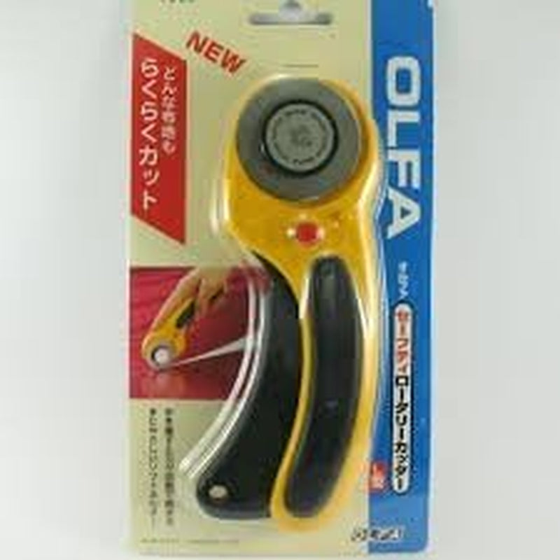 The Maximum Sharpness / Made in Japan / 45 Mm Tungsten Steel Ergonomic Rotary Cutter & 45Mm Rotary Blade Refill, 1-Pack Value Set