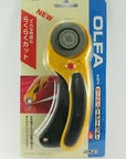 The Maximum Sharpness / Made in Japan / 45 Mm Tungsten Steel Ergonomic Rotary Cutter & 45Mm Rotary Blade Refill, 1-Pack Value Set
