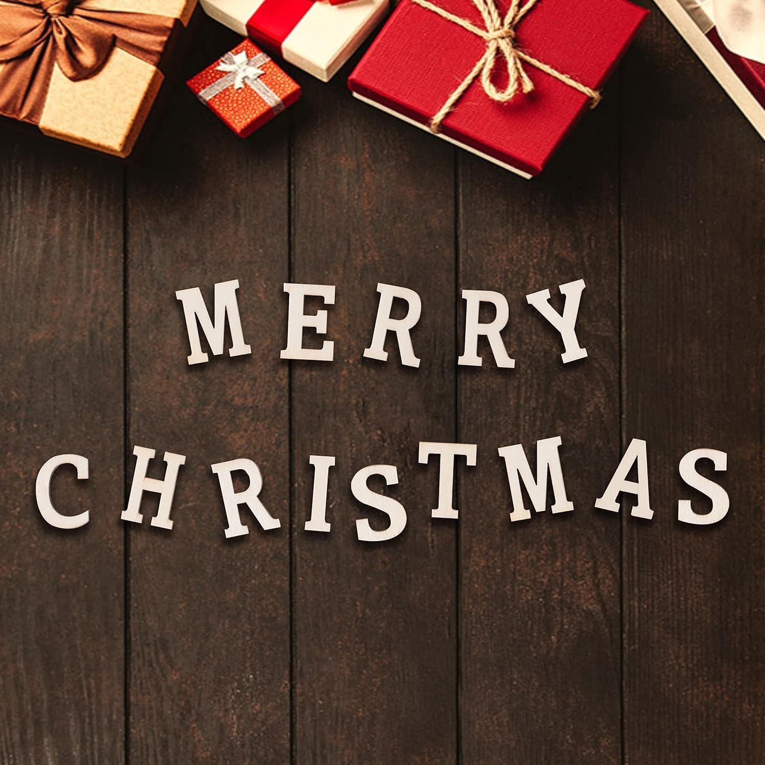 270 Pieces 1 Inch Wood Alphabet Letters Wooden Numbers Mini Blank Wood Symbols Unfinished Wood Heart Star Paw with Rustic Storage Tray for Home Decor Spelling Education Homemade Crafts Party Gifts