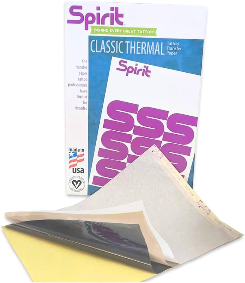 ® Classic Thermal Tattoo Transfer Paper 8.5&quot; X 11&quot; - 100 Sheets