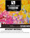 Oil Pastel Pad | 5.9 X 5.9 Inch(123 Lb/200G) | 50 Sheets Heavyweight Drawing Paper