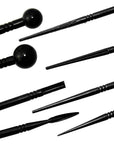 - 13Pcs Polymer Modeling Clay Sculpting Tools, Dotting Pen, Silicone Tips, Ball Stylus, Pottery Ceramic Clay Indentation Tools Set Also for Cake Fondant Decoration and Nail Art