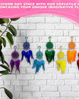 100Pcs Plastic Keychain Clips for Crafts - Lobster Claw Clasps for Keychains for Crafts Plastic Keychain Clip for Backpack - Clip Keychain Hooks Lanyard Snap Hooks and Clasps for Jewelry Making