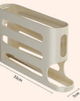 Refrigerator Egg Storage Box - 4 Tiers Fridge Egg Rack Large Capacity Egg Dispenser for Refrigerator