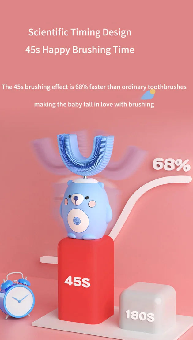 360Â° Sonic Electric Toothbrush for Kids