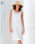Easy-To-Sew 4552 plus Size Skirt, Pants, Dress, and Scarf Sewing Pattern for Women by Karen Z, Sizes BB (20W-28W)