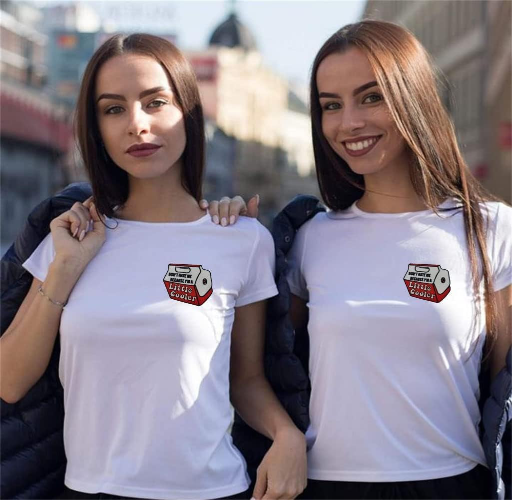 Don'T Hate Me Because I'M a Little Cooler Embroidered Patch Iron on Sew on Words Patch DIY Accessory Punk Skull Cool Patches for Backpacks Jackets Clothes