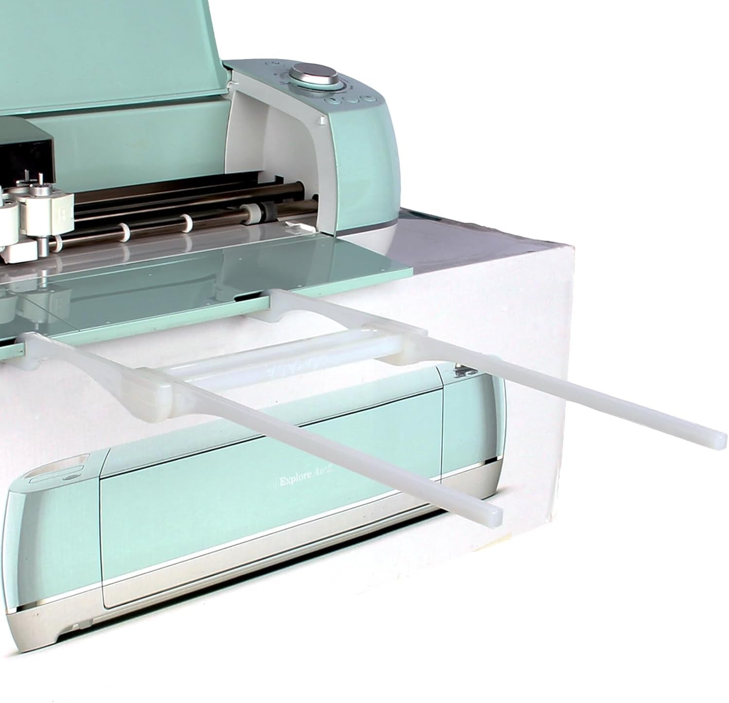 Long Extension Tray for Cricut Maker 3 and Maker 24&#39;&#39; Cutting Mat Support, Mat Holder for 12X24 and 12X12 Mat, Maker 3 Accessories Extender Tools