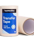 Clear Transfer Tape for Vinyl - 6" X 100' Roll, Made in USA, Vinyl Transfer Tape for Cricut & Silhouette Cameo, Medium to High Tack Transfer Tape for Cricut Vinyl Decals & Stickers