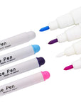 Fabric Marking Pens, 4 Color Water Soluble Ink for Quilting, Dressmaking, Sewing Marking & Tracing Tools (4-Pack)