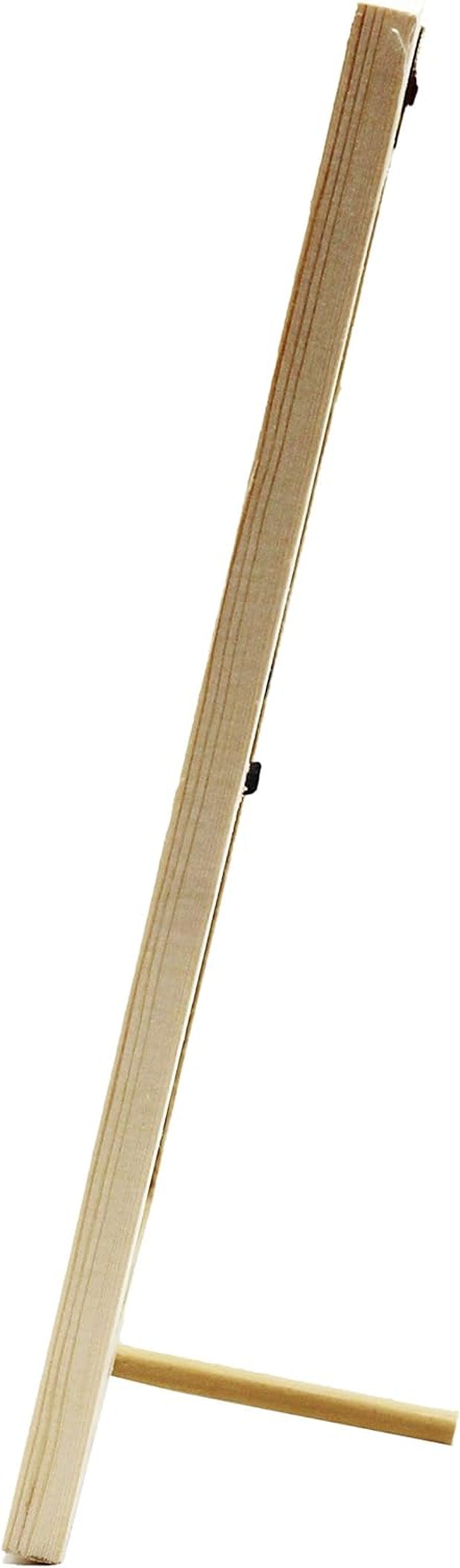 Pack of 6 - Unfinished Solid Pine Wood Picture Frames for Arts & Crafts, DIY Painting Project - Stand or Hang on the Wall - (8X6 Frame Size Holds 6X4 Pictures) for Adults and Kids Craft