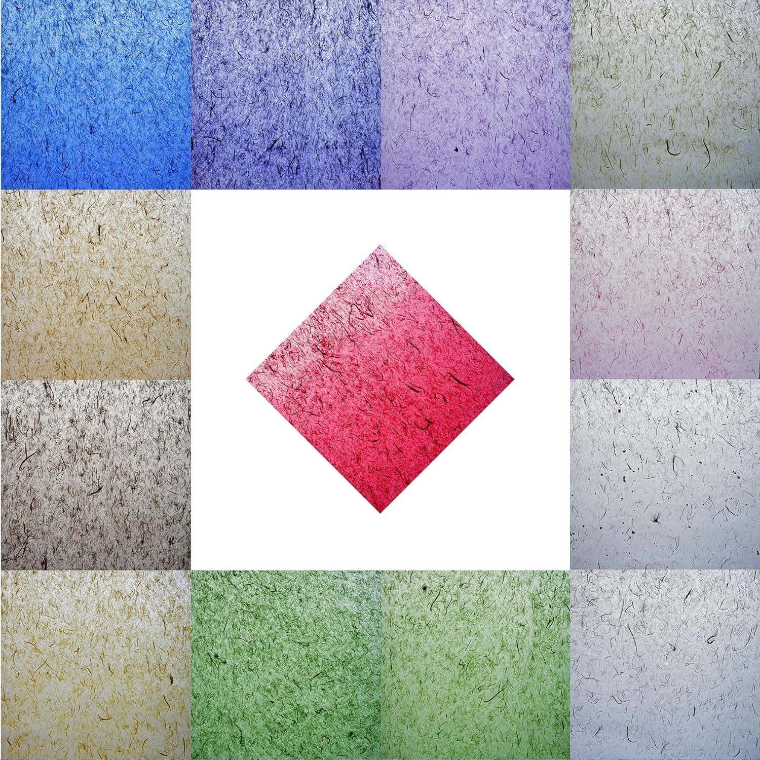 Korean Traditional Mulberry Paper Hanji Roll Natural Fiber Texture Unyong-Ji White 21.3&quot; X 787.4&quot;