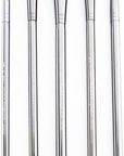 , Zen Series 83, Set of 5 Brushes, Standard Handle, Synthetic Filament, Natural Hair, Stiff Scrubber 2, 8, 14, Scrubber 6, 10, RZEN-SET835