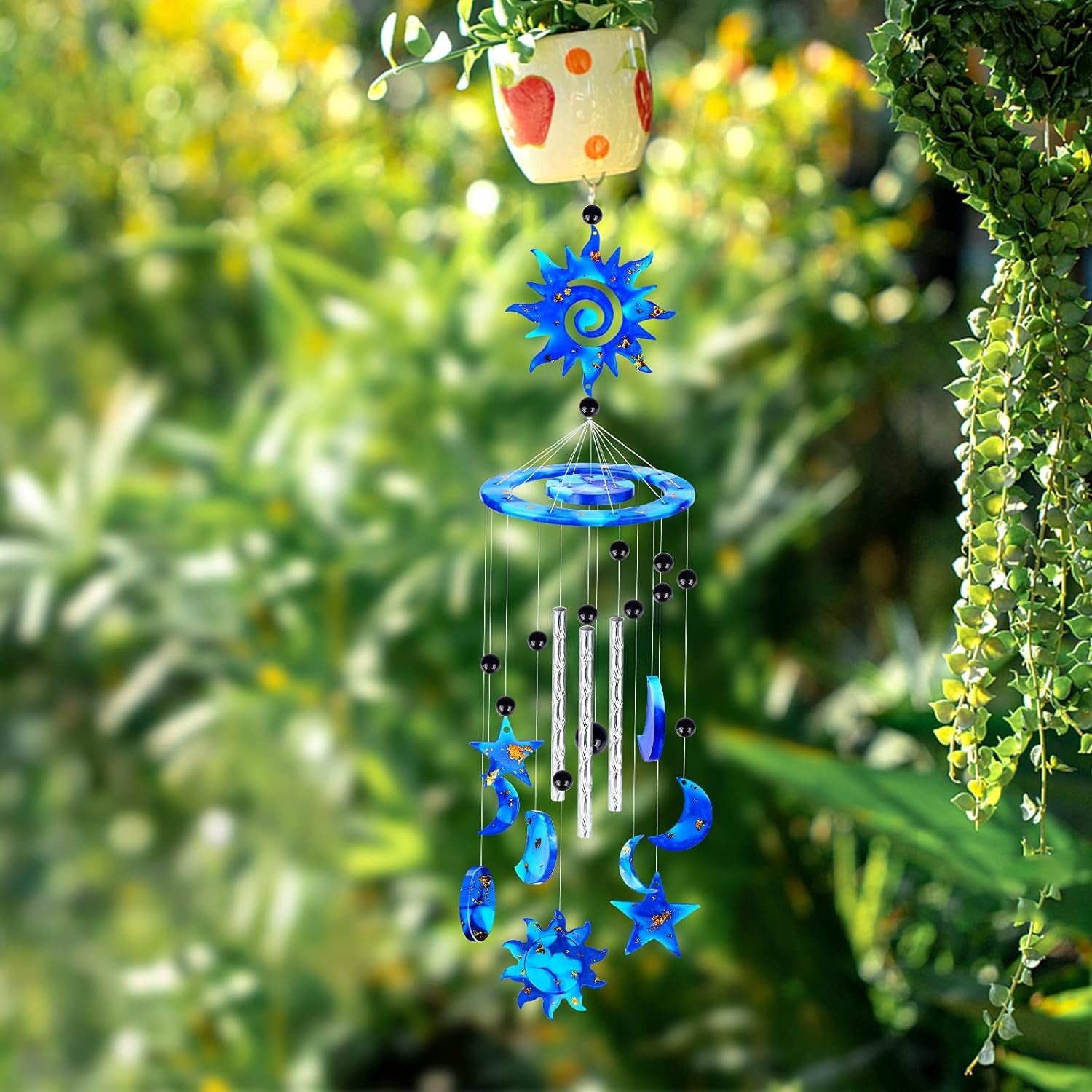 Resin Molds, 63 Pcs Wind Chimes Silicone Molds Kit, Epoxy Windchimes Casting Mold for DIY Wind Bell, Keychain Earring Pendants Ornaments
