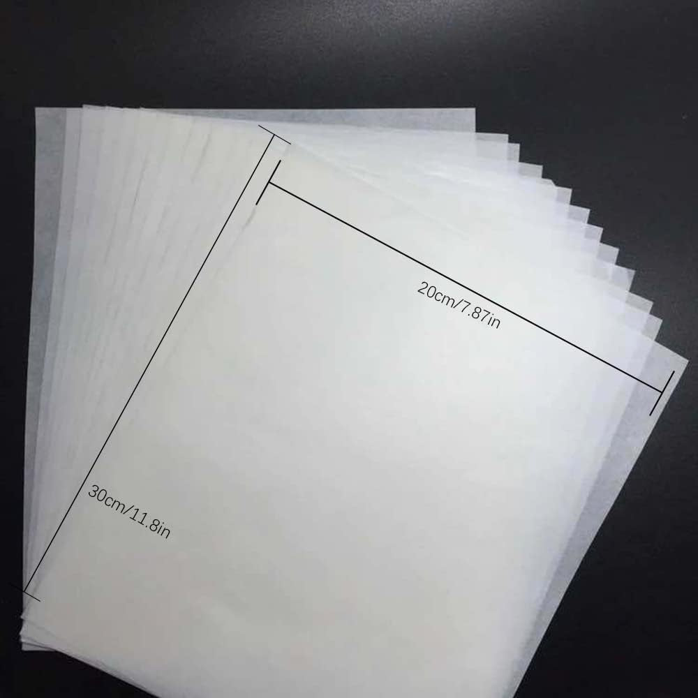 50Pcs Fuse Beads Ironing Paper, Square Clear Thermostability Ironing Papers, Fuse Beads Accessories for Beads Craft, 11.8X7.87In