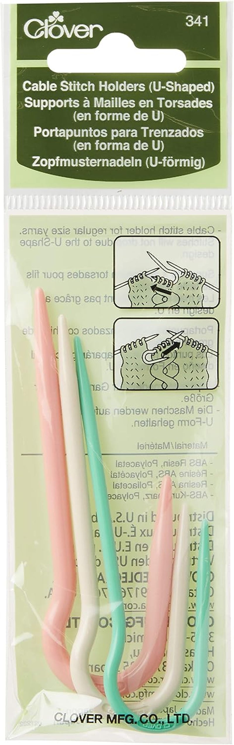 U-Cable Stitch Holders 6.5" Height X 2.1" Length X 0.5" Width