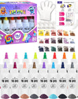 Tie Dye Kit, Tie Dye Set for Kids, 12 Vibrant Colors Pre-Filled Tye Dye Bottles, Non Toxic Permanent Fabric Dye Art Set, Easy DIY Fabric Art - Create Fun