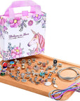 Girls Charm Bracelet Making Kit: Perfect Unicorn Girls Toy Girls Jewelry Making Kit 8-12 a Gifts for Ages 6 7 8 9 10 Crafts for Girls That Imagination Self-Expression and Inspires Creativity