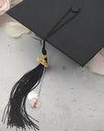 Graduation Memorial Photo Charm, Tassel Memorial Charm Graduation Decorations Class of 2024, DIY Memory Mortarboard Pendants for Graduation Cap