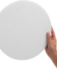 6 Pack 12X12-Inch round Foam Circles for Crafts, 1" Thick, for DIY Projects, Decorations (White)
