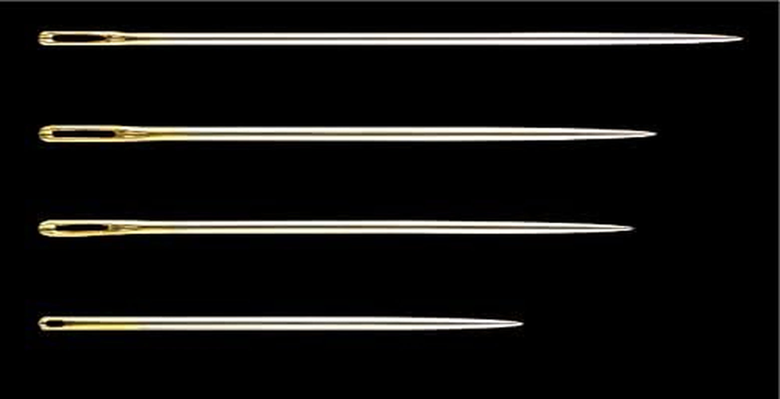 Sashico Needles-Assorted Sizes 8/Pkg, #134, Sliver