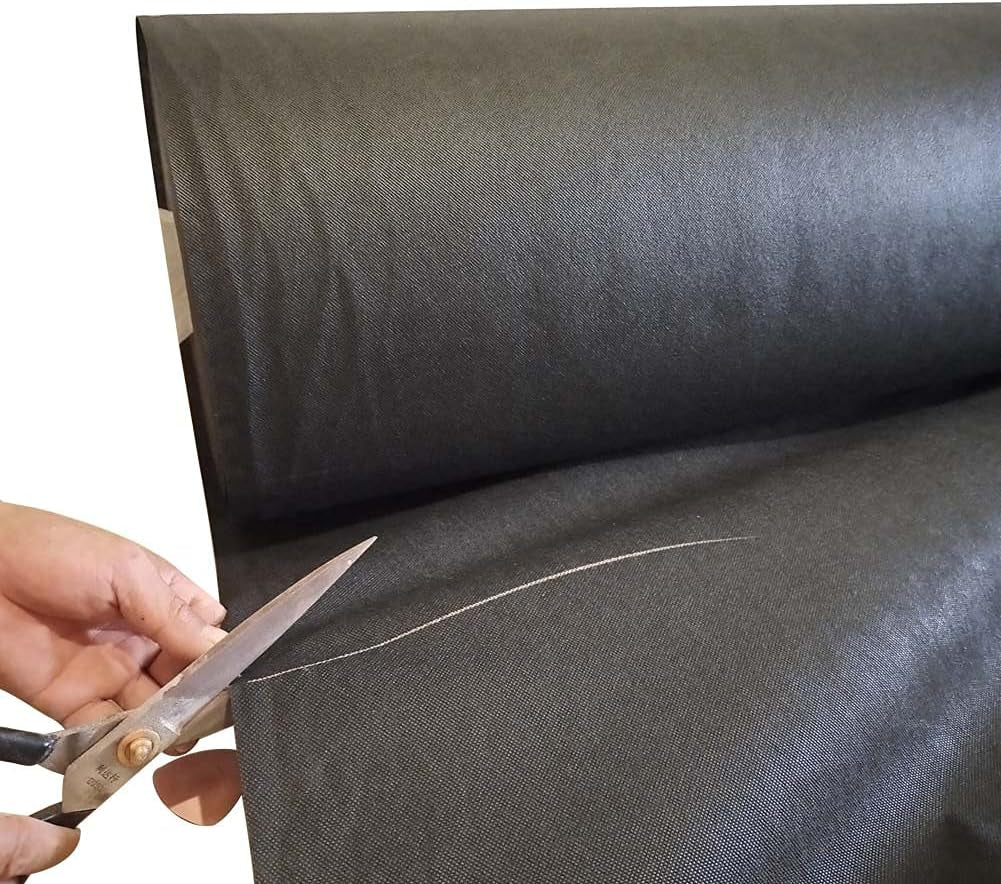 Upholstery Black Cambric Dust Cover Fabric Replacement 62" X 118"(Fire Retardant Dust Cover Fabric 3Yds)