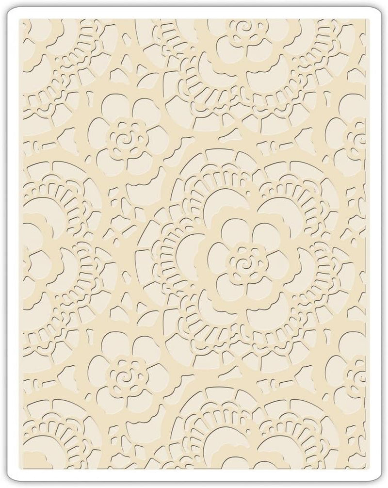 , Multi Color, One Size Embossing Folder 661824, Lace