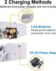 Handheld Sewing Machine Portable Mini Sewing Machine for Beginner Adult Electric Handy Sewing Machine for Quick Stitching