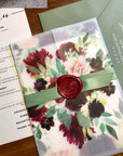 6PCS Blood Red Sealing Wax Sticks with Wick, Suitable for Envelope, Invitation, Gift Wrapping, Wine Bottle, Tea or Cosmetics Box