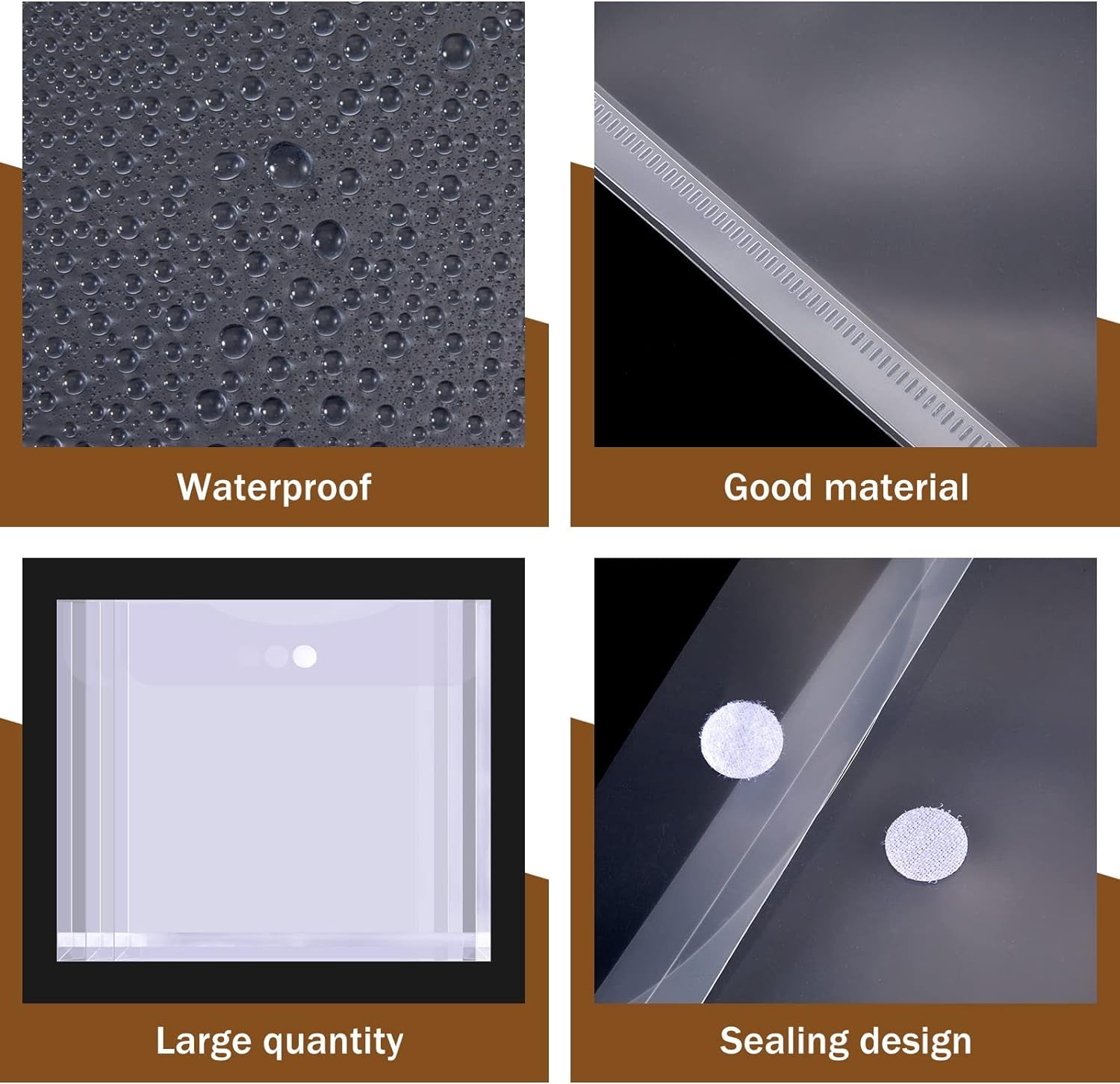 24 Pcs 12 X 12 Scrapbook Paper Storage Organizer Top Loading Plastic Paper Holder Craft Paper Storage Scrapbook Organization and Storage for Holding Scrapbook Paper Vinyl Paper Files Photos, Clear