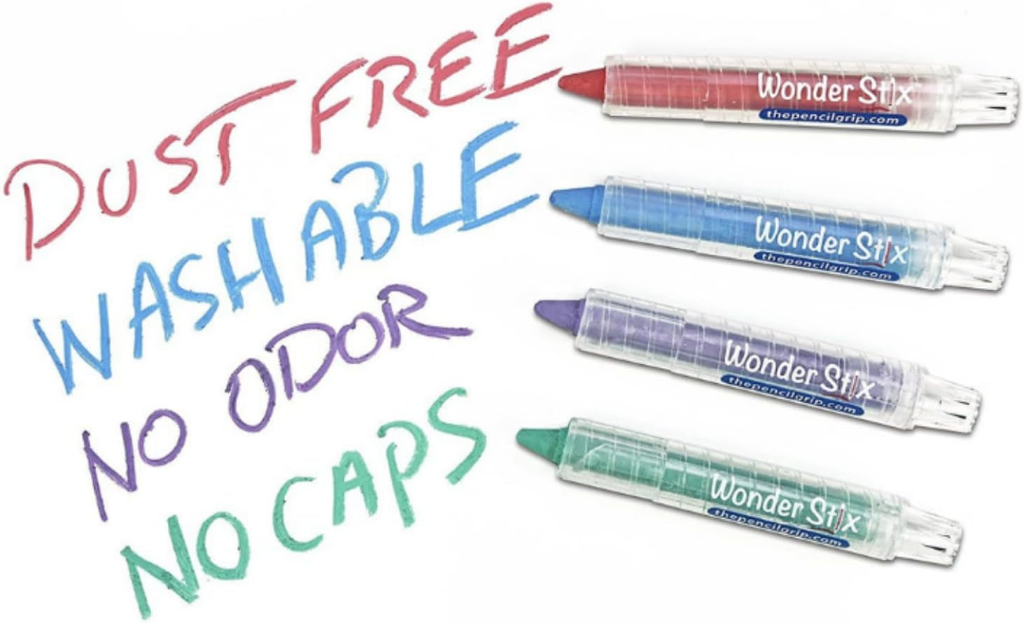 Wonder Stix Pastel Colors Dustless Chalk Crayon 12 Pack