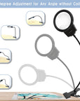 5D Diamond Painting Tools, LED Light with Magnifiers for Diamond Painting, 4X & 6X Magnifier LED Light with Clip and Flexible Neck, 5D Diamond Painting and Cross Stitch Tool Accessory Magnifier Lamp