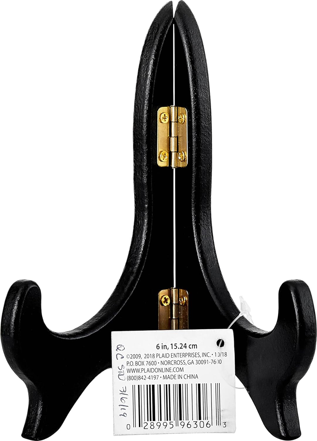 Wood Easel (6-Inch), 96306, Assorted Colors, Black or Brown