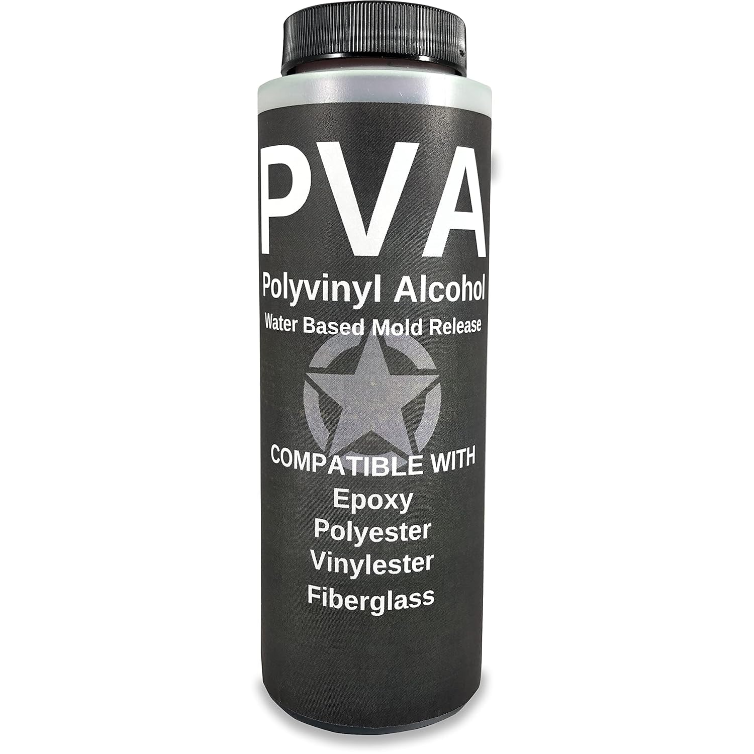 PVA Water Based Mould Release - Polyvinyl Alcohol Agent for Epoxy, Polyester, Vinyl Ester, Resin, Gel Coat, Polyurethane Foam, Silicone-Spray or Brush-On Film for Sculpture and DIY Projects