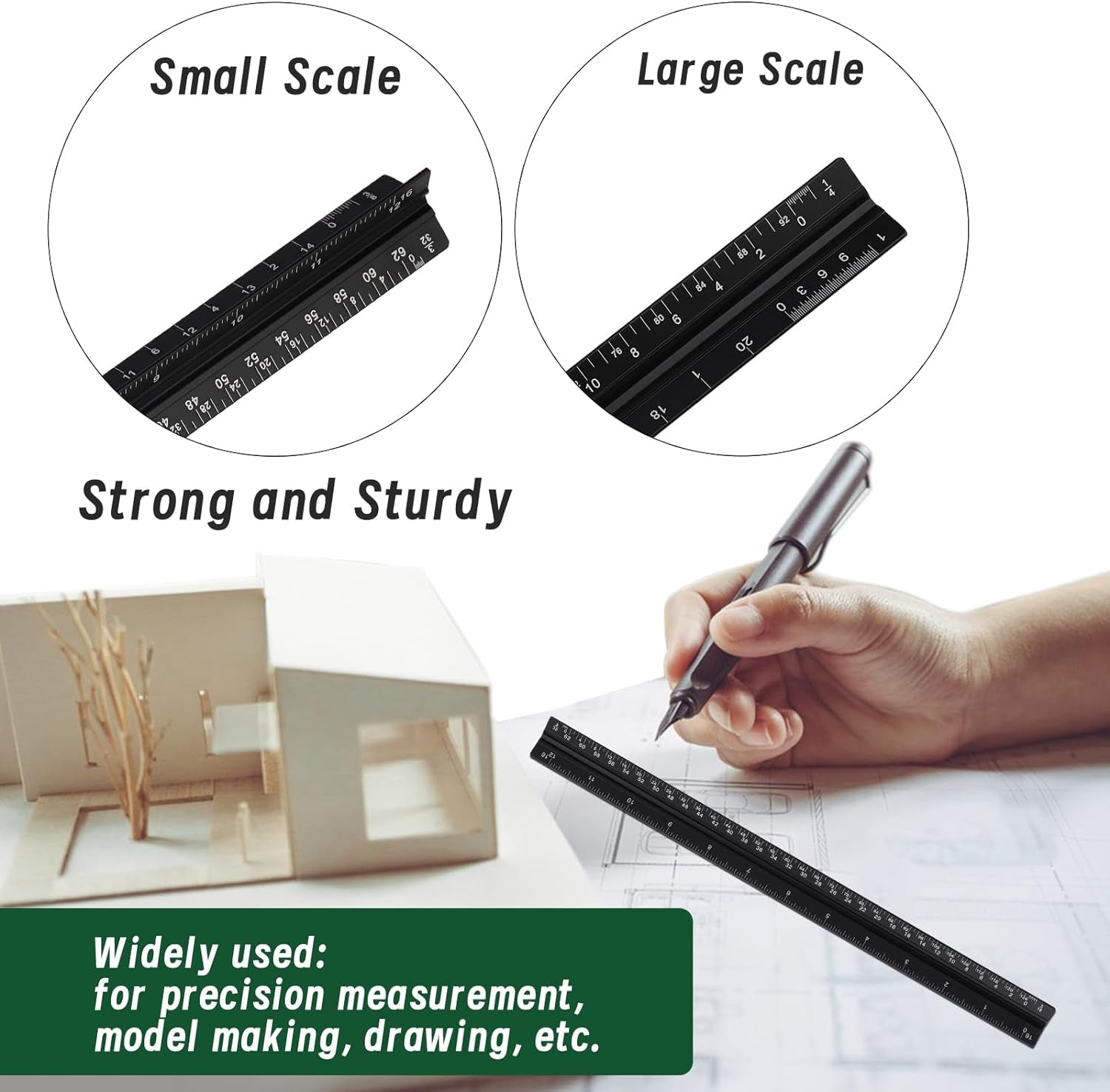 18 Pcs Geometric Drawings Templates, Drawing Stencils, Ruler Set, Circle Template for Drawing, Drafting Tools with a Storage Bag for Architecture, Studying, Office, Designing