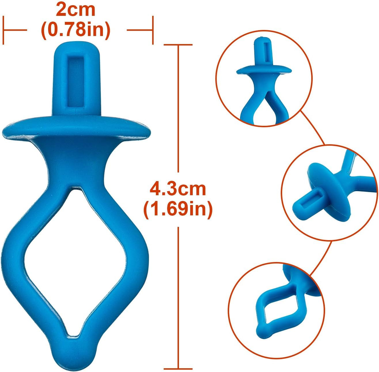 60 Pieces Bobbin Holders for Thread Spools Bobbin Clips Bobbin Thread Holder on Spool Tops Bobbins Sewing Machine Quilting Supplies Spool and Bobbin Holder for Embroidery with 4 Colors
