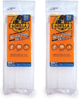 Hot Glue Sticks, Mini Size, 8" Long X .27" Diameter, 25 Count, Clear, (Pack of 2)