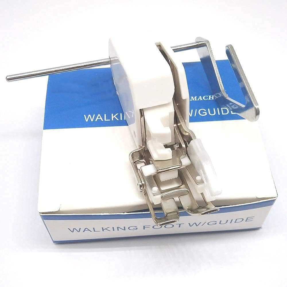 Even Feed Walking Foot Presser Foot #SA140 with Quilt Guide for Brother Sewing Machine