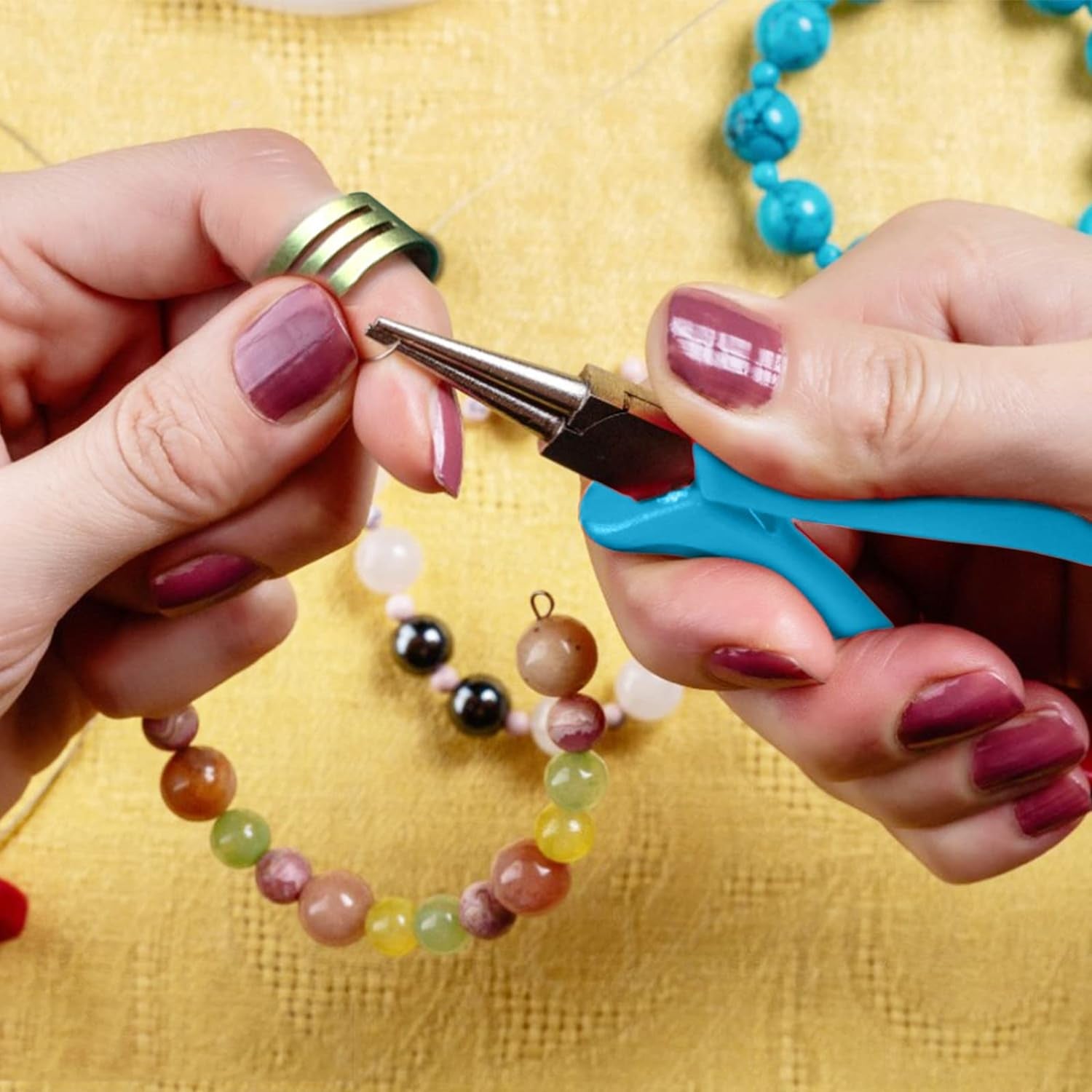 1500Pcs 304 Stainless Steel Open Jump Rings with Jewelry Rings for Jewelry Making Supplies, Jewelry Fix, Wire Wrapping, Crafts